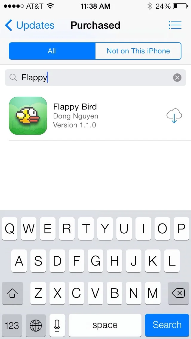 Flappy Bird' Is Back! But Not For iPhone