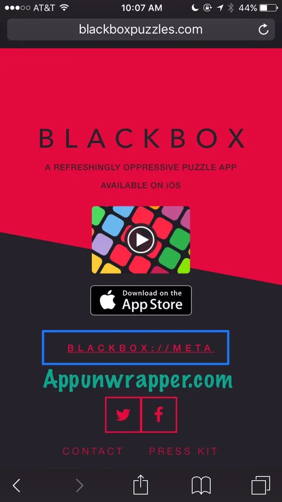 Blackbox Puzzles